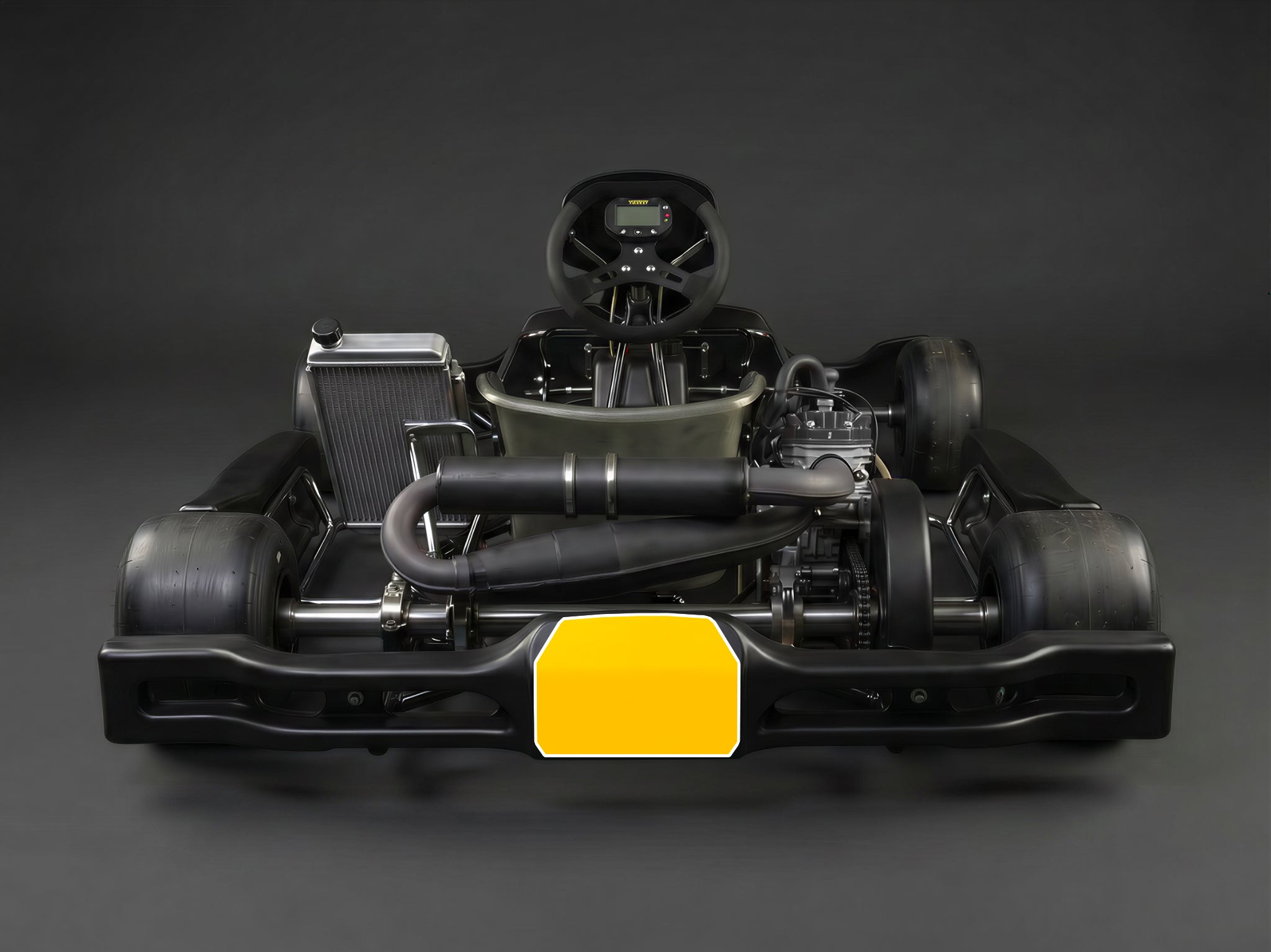 Rear Bumper Yellow